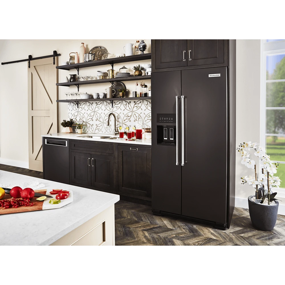 KitchenAid 22.6 Cu Ft. Counter-Depth Side-by-Side Refrigerator With Exterior Ice And Water And PrintShield™ Finish 8 KitchenAid 22.6 Cu Ft. Counter-Depth Side-by-Side Refrigerator With Exterior Ice And Water And PrintShield™ Finish - Image 6