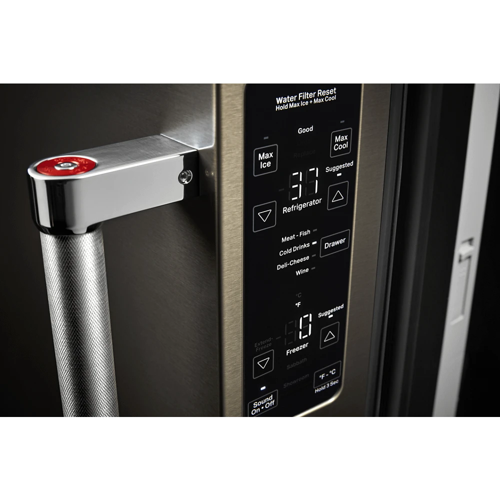 KitchenAid 23.8 Cu. Ft. 36" Counter-Depth French Door Platinum Interior Refrigerator With PrintShield™ Finish 8 KitchenAid 23.8 Cu. Ft. 36" Counter-Depth French Door Platinum Interior Refrigerator With PrintShield™ Finish - Image 6