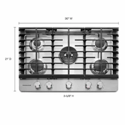 KitchenAid 30" 5-Burner Gas Cooktop -Kitchenaid frvurjuwoupr