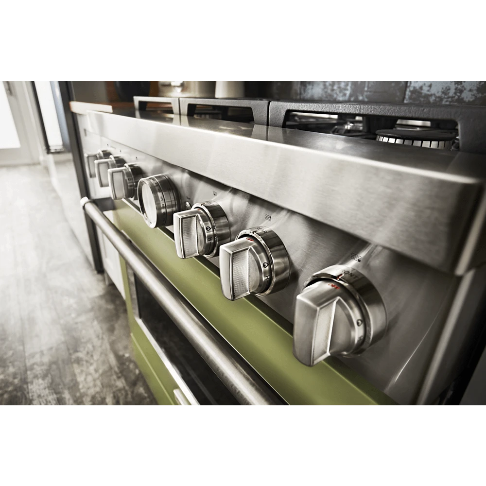 KitchenAid KitchenAid® 36'' Smart Commercial-Style Dual Fuel Range With 6 Burners 7 KitchenAid KitchenAid® 36'' Smart Commercial-Style Dual Fuel Range With 6 Burners - Image 5