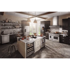 KitchenAid 24" Beverage Center With Glass Door And Wood-Front Racks 13 KitchenAid 24" Beverage Center With Glass Door And Wood-Front Racks -Kitchenaid frwzebqtrwib