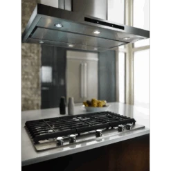 KitchenAid 42'' Island-Mount, 3-Speed Canopy Hood -Kitchenaid frxefemszgdv