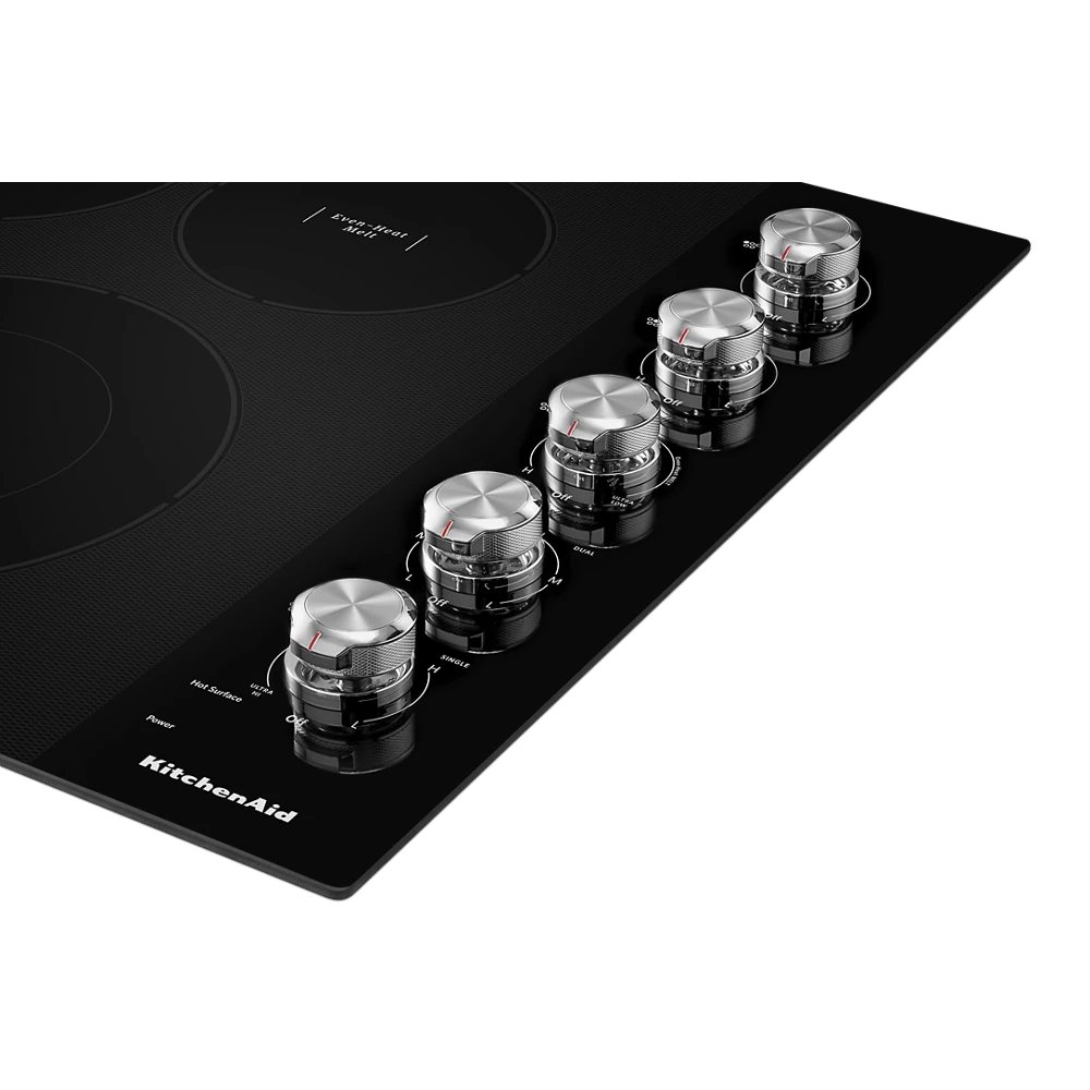 KitchenAid 30" Electric Cooktop With 5 Elements And Knob Controls 4 KitchenAid 30" Electric Cooktop With 5 Elements And Knob Controls - Image 2