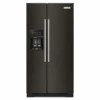 KitchenAid 22.6 Cu Ft. Counter-Depth Side-by-Side Refrigerator With Exterior Ice And Water And PrintShield™ Finish 1 KitchenAid 22.6 Cu Ft. Counter-Depth Side-by-Side Refrigerator With Exterior Ice And Water And PrintShield™ Finish -Kitchenaid frxtruobqzuj