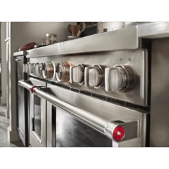KitchenAid KitchenAid® 48'' Smart Commercial-Style Gas Range With Griddle -Kitchenaid frxxghoewfub
