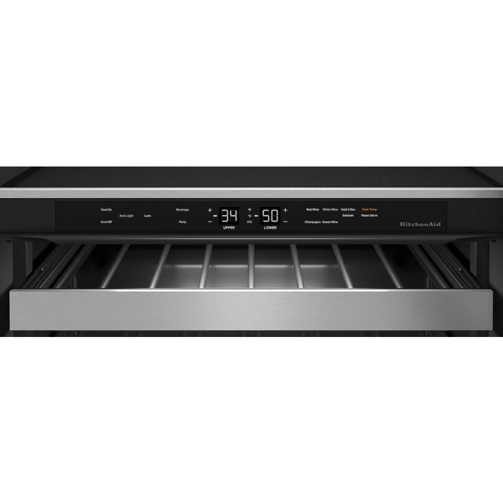 KitchenAid 24" Beverage Center With Glass Door And Metal-Front Racks And PrintShield™ Finish 5 KitchenAid 24" Beverage Center With Glass Door And Metal-Front Racks And PrintShield™ Finish - Image 4