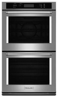 KitchenAid 27" Double Wall Oven With Even-Heat™ True Convection (Upper Oven) 12 KitchenAid 27" Double Wall Oven With Even-Heat™ True Convection (Upper Oven) -Kitchenaid hero KODE307ESS 2022 08 08 15 10 30