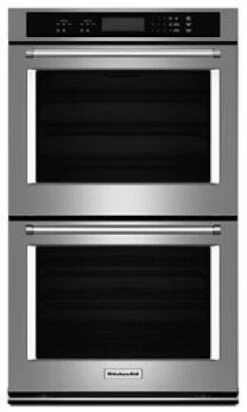 KitchenAid 27" Double Wall Oven With Even-Heat™ Thermal Bake/Broil 10 KitchenAid 27" Double Wall Oven With Even-Heat™ Thermal Bake/Broil -Kitchenaid hero KODT107ESS 2022 08 08 15 20 03