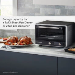 KitchenAid - KitchenAid® Digital Countertop Oven With Air Fry - KCO124 - Black Matte -Kitchenaid kco124bm 2