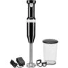 KitchenAid Cordless Variable-Speed Immersion Blender In Onyx Black With Whisk And Blending Jar -Kitchenaid khbbv53ob