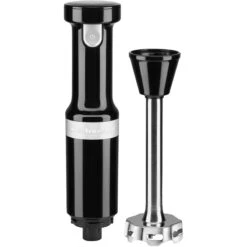 KitchenAid Cordless Variable-Speed Immersion Blender In Onyx Black With Whisk And Blending Jar 11 KitchenAid Cordless Variable-Speed Immersion Blender In Onyx Black With Whisk And Blending Jar -Kitchenaid khbbv53ob 4
