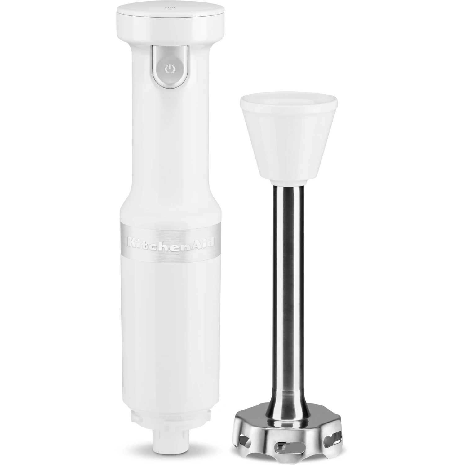 KitchenAid Cordless Variable-Speed Immersion Blender In White With Whisk And Blending Jar 7 KitchenAid Cordless Variable-Speed Immersion Blender In White With Whisk And Blending Jar - Image 5