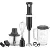 KitchenAid Cordless Variable Speed Hand Blender With Chopper And Whisk Attachment In Black Matte 2 KitchenAid Cordless Variable Speed Hand Blender With Chopper And Whisk Attachment In Black Matte -Kitchenaid khbbv83bm