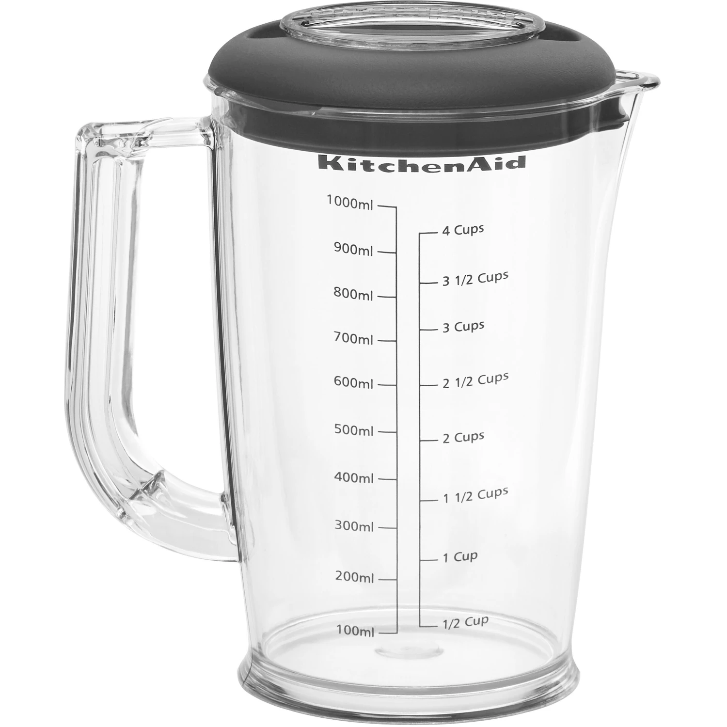 KitchenAid Cordless Variable Speed Hand Blender With Chopper And Whisk Attachment In Matte Charcoal Gray 4 KitchenAid Cordless Variable Speed Hand Blender With Chopper And Whisk Attachment In Matte Charcoal Gray - Image 2