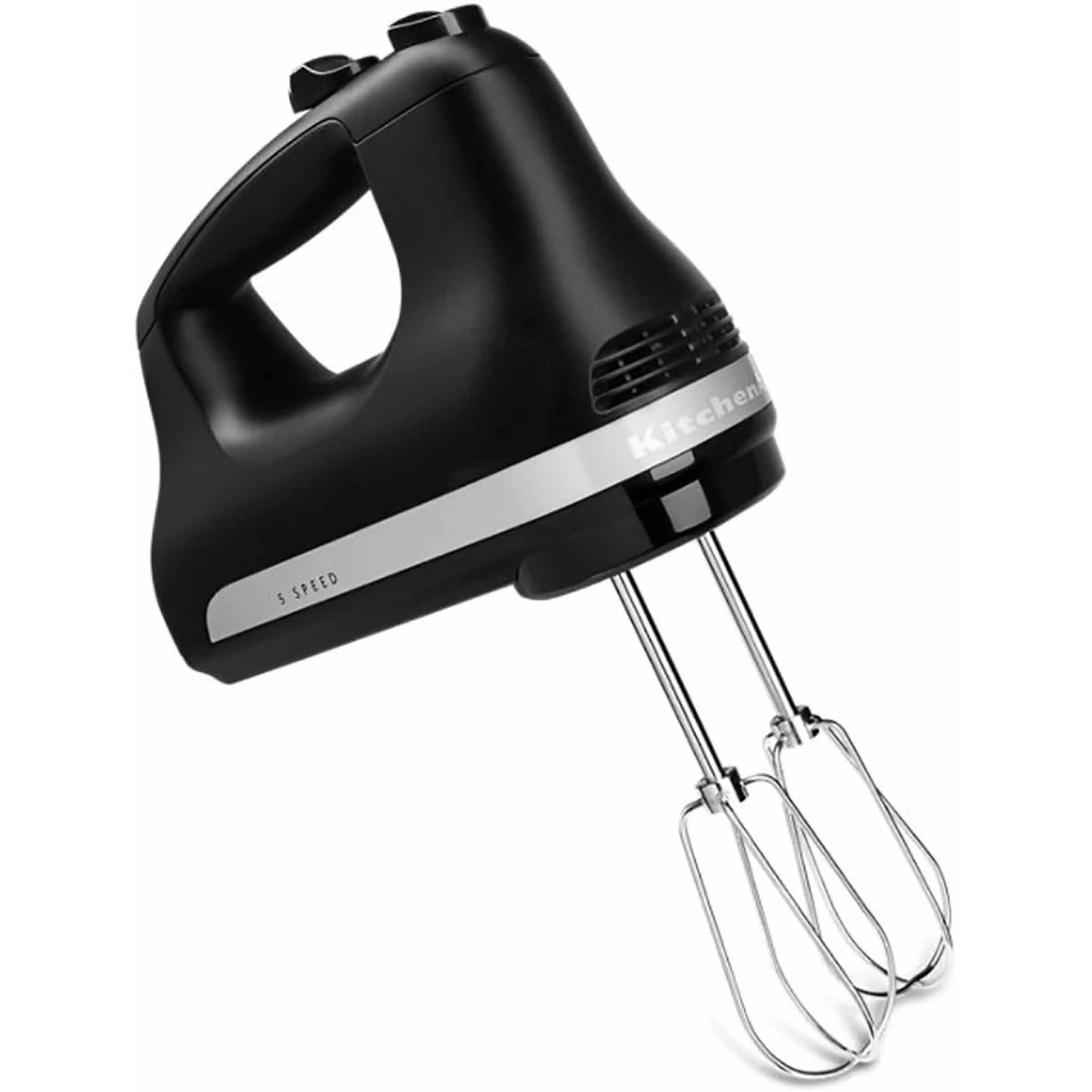 KitchenAid Ultra Power 5-Speed Hand Mixer In Black Matte 3 KitchenAid Ultra Power 5-Speed Hand Mixer In Black Matte