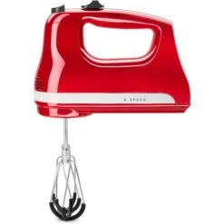 KitchenAid - 6 Speed Hand Mixer With Flex Edge Beaters - KHM6118 - Empire Red 21 KitchenAid - 6 Speed Hand Mixer With Flex Edge Beaters - KHM6118 - Empire Red -Kitchenaid khm6118er 2