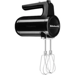 KitchenAid Cordless 7-Speed Hand Mixer With Turbo Beaters II In Onyx Black 10 KitchenAid Cordless 7-Speed Hand Mixer With Turbo Beaters II In Onyx Black -Kitchenaid khmb732ob 3