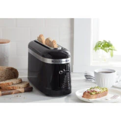 KitchenAid 2-Slice Long-Slot Toaster With High-Lift Lever In Onyx Black -Kitchenaid kmt3115ob 1