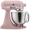 KitchenAid Artisan Series 325-Watt Tilt-Back Head Stand Mixer In Matte Dried Rose -Kitchenaid ksm150psdr