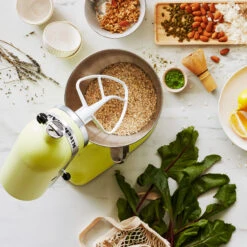 KitchenAid Artisan Series 325-Watt Tilt-Back Head Stand Mixer In Kyoto Glow 9 KitchenAid Artisan Series 325-Watt Tilt-Back Head Stand Mixer In Kyoto Glow -Kitchenaid ksm150pskg lifestyle1