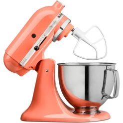 KitchenAid Artisan Series 325-Watt Tilt-Back Head Stand Mixer In Bird Of Paradise -Kitchenaid ksm150psph 2