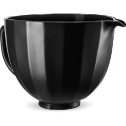 KitchenAid 5-Qt. Ceramic Bowl For Tilt-Head Stand Mixers, Black Shell -Kitchenaid ksm2cb5pbs 1