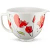 KitchenAid 5-Qt. Ceramic Bowl For Tilt-Head Stand Mixers, Poppy 2 KitchenAid 5-Qt. Ceramic Bowl For Tilt-Head Stand Mixers, Poppy -Kitchenaid ksm2cb5ppy