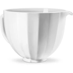 KitchenAid 5-Qt. Ceramic Bowl For Tilt-Head Stand Mixers, White Shell -Kitchenaid ksm2cb5pws 3