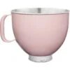 KitchenAid 5-Quart Tilt-Head Colorfast Finish Stainless Steel Bowl In Matte Dried Rose -Kitchenaid ksm5ssbdr