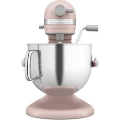 KitchenAid 7-Qt. Bowl Lift Stand Mixer In Feather Pink -Kitchenaid ksm70skxxft 4