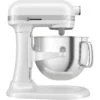 KitchenAid 7-Qt. Bowl Lift Stand Mixer In White 1 KitchenAid 7-Qt. Bowl Lift Stand Mixer In White -Kitchenaid ksm70skxxwh