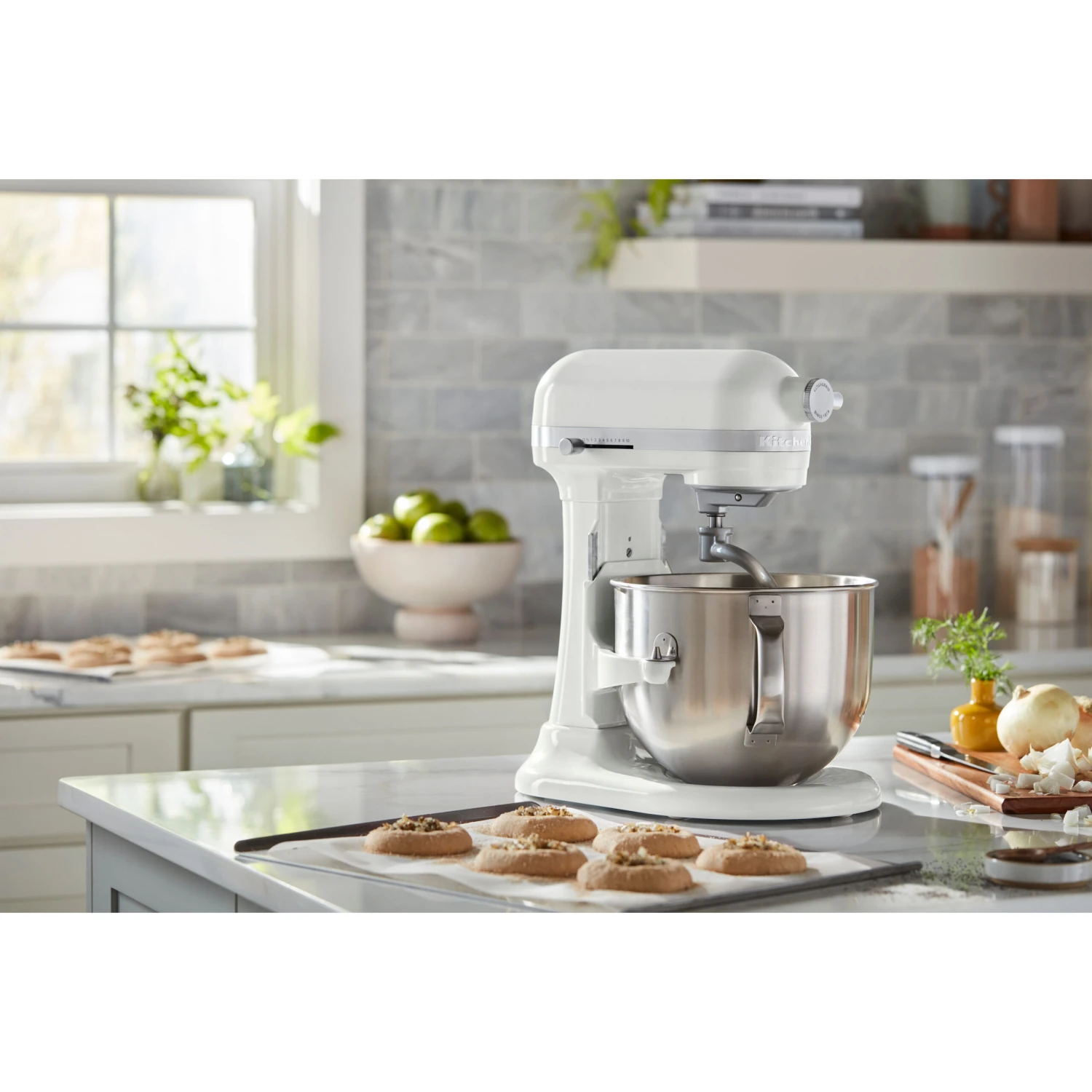 KitchenAid 7-Qt. Bowl Lift Stand Mixer In White 4 KitchenAid 7-Qt. Bowl Lift Stand Mixer In White - Image 2