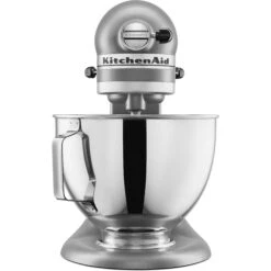 KitchenAid Deluxe 4.5-Quart Tilt-Head Stand Mixer In Silver 11 KitchenAid Deluxe 4.5-Quart Tilt-Head Stand Mixer In Silver -Kitchenaid ksm97sl 4