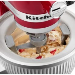 KitchenAid - Ice Cream Maker Attachment, KSMICM - White 20 KitchenAid - Ice Cream Maker Attachment, KSMICM - White -Kitchenaid ksmicm 3