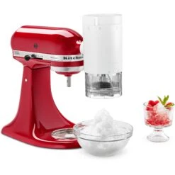 KitchenAid - Shave Ice Attachment, KSMSIA - White -Kitchenaid ksmsia 1
